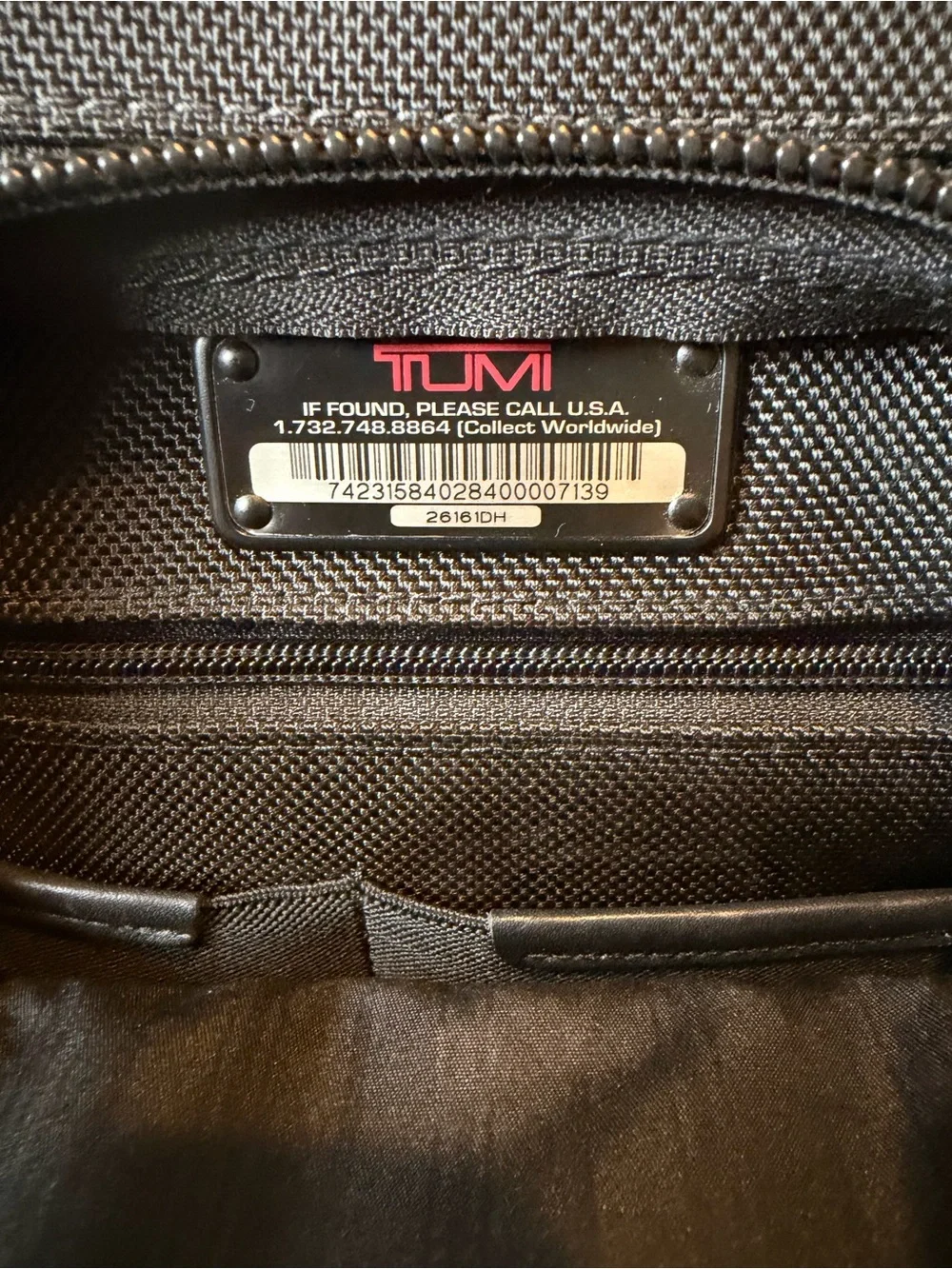 Tumi vintage alpha